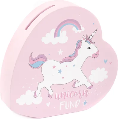 Produktbild von Lesser & Pavey Spardose Sparbüchse Einhorn in Herzform