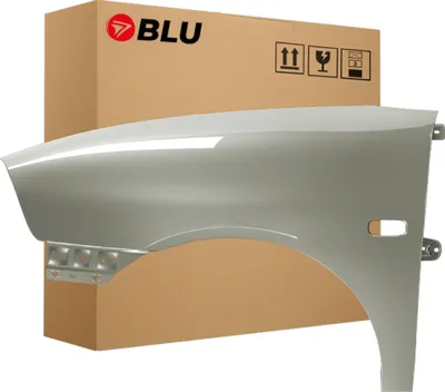 Produktbild von BLU Kotflügel Passend für Seat Ibiza Cordoba (6L - III 3. Generation) LS7N Links Silber Grau Artico | 2002-2008 | Vorderseite Vorne | Lackiert | Einbaufertig