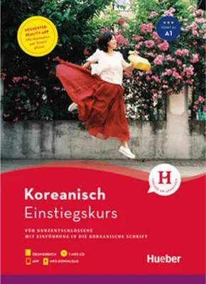 Obrázok produktu pre Einstiegskurs Koreanisch für Kurzentschlossene / Buch + 1 MP3-CD + MP3-Download + Augmented Reality App