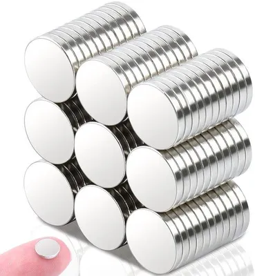 Produktbild von Starke Kleine Runde Neodymiummagneten 7x1mm 100 Stück Mini
