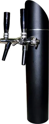 Image de Colonne à bière - Modèle Black Tower, 2 lignes