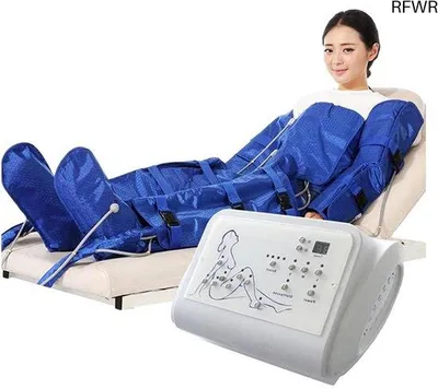Produktbild von Massage-Apparat für Lymphdrainage und Entspannung – Druckmassage für Beine, Arme und Taille mit 6 Programmen und 20 Massageintensitäten