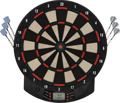 Produktbild von HOMCOM Elektronische Dartboard Dartscheibe Dart-set mit 6 Darts Soundeffekte