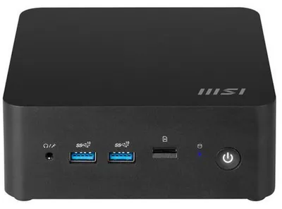 Obrázok produktu pre MSI CUBI NUC 1MG-244BEU, 0.84L sized PC, Mini PC Barebone, Intel® soc, DDR5-SDRAM, Wi-Fi 6E (802.11ax), 120 W