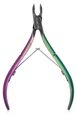 Immagine prodotto di Forbici per tagliare le cuticole, arcobaleno, acciaio inossidabile, professionali, pinzette per manicure, modello F00133