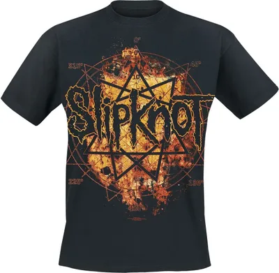 Produktbild von Slipknot T-Shirt Herren Radio Fires schwarz L
