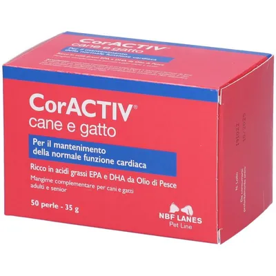 Immagine prodotto di CORACTIV cibo complementare cane gatto 50 perle