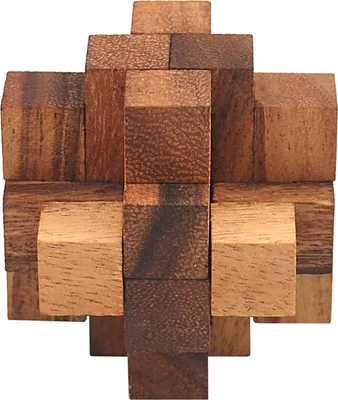 Produktbild von Tano - Diamond Cube 2 - Holzspielzeug 6,5 x 6,5 x 6,5 cm