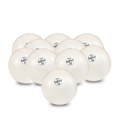 Produktbild von 10x Pezzi Soffball MAXAFE 22cm Ø - weiß
