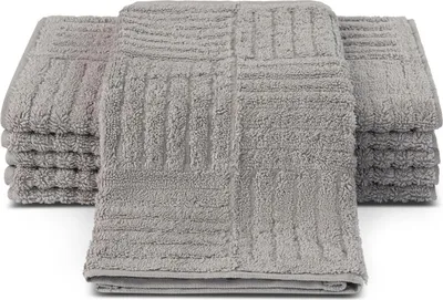 Produktbild von Ross Uni-Walk Handtücher Carre 4400 Gästetuch 30x50 cm kiesel