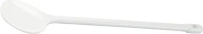 Image de Cuillère de cuisine WACA blanche, plastique de haute qualité, longueur : 380 mm