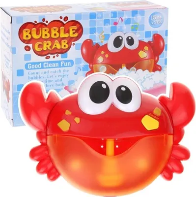 Image de Machine à bulles pour le bain Machine à mousse pour le bain Crabe de bain