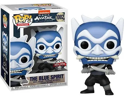 Zdjęcie produktu dla Awatar: Ostatni władca przestworzy Funko POP! Figurka kolekcjonerska PVC - Niebieski duch (1002) (na wyłączność)