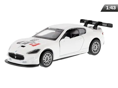 Produktbild von Modell 1:43, Maserati GranTurismo MC GT4, weiß