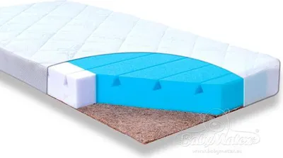 Produktbild von Orthopädische Matratze 120x60x10 mit Kokosfaser