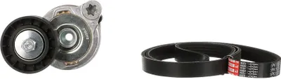 Produktbild von Gates K015PK1123XS Keilrippenriemensatz für VOLVO XC60 (156) V70 III (135) V60 (155, 157) XC70 II Kombi (136) S60 II (134)