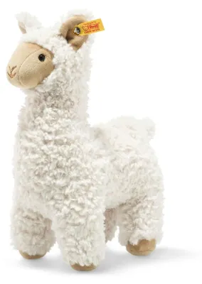 Productafbeelding van Pluche knuffel lama voor baby's en peuters