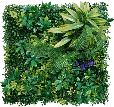 Produktbild von Artificial Grass Wall Panels 8 PCS 20 x 20 inch 3D Greenery for Decor