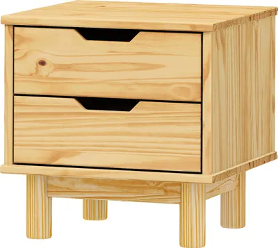 Obrázok produktu pre Nočný stolík 2 zásuvky BONITO 2 lak