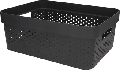 Image de Curver Infinity Dots box 11L gris