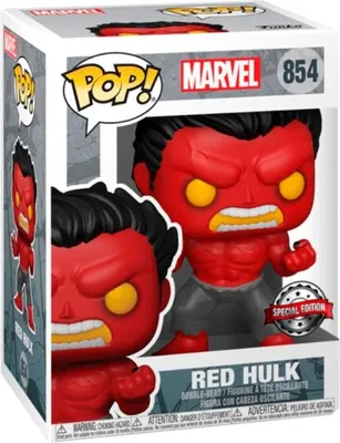 Image de Marvel - Red Hulk 854 Special Edition - Funko Pop - Figurine vinyle