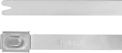 Zdjęcie produktu dla Hellermann Tyton MBT20HS, Stal nierdzewna, Stal nierdzewna, 15,2 cm, 2000 N, -80 - 538 °C, 521 mm