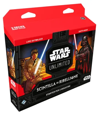 Produktbild von Asmodee, Star Wars: Unlimited TCG Stintilla of Rebellion, Starter Set 2 Spieler,