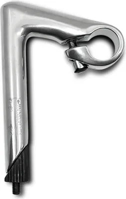 Produktbild von Rennrad Vorbau Silber Ø 25,4 mm Lenkerklemmung für 1" Gabel - 80mm Länge