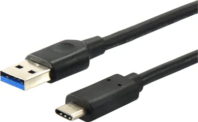 Immagine prodotto di Cavo di dotazione USB-A 3.2 -> C St/St 0,50 m 3A/20V sw