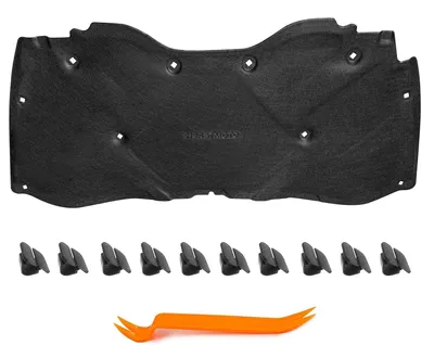 Produktbild von HERSTMOTO Motorhaubendämmung Schalldämmung der Motorhaube Motorhauben-Dämmmatte MIT CLIPS FÜR SEAT ALTEA/ALTEA XL/TOLEDO III 2004-2015 5P0863831B