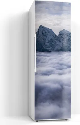 Produktbild von DEQORI Magnetmatte Kühlschrank beschreibbar 60x190 cm 'Wolkenberührung' Magnetfolie