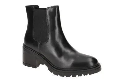 Produktbild von Geox DAMIANA Damenschuhe - Stiefeletten schwarz Elegant NEU