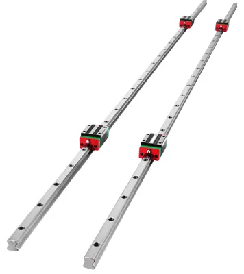 Zdjęcie produktu dla VEVOR HSR15-1500mm Prowadnica liniowa Prowadnica liniowa 15mm Szlifowanie 2 szt