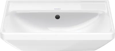 Produktbild von Waschtisch D-NEO m ÜL m HLB ohne Hahnloch 550x440mm weiß 550 x 440 mm weiß