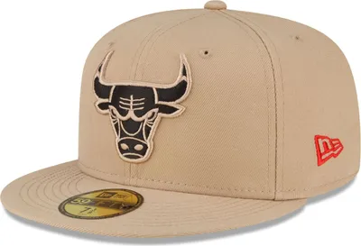 Produktbild von New Era 59Fifty Fitted Cap - NBA Chicago Bulls camel - 8