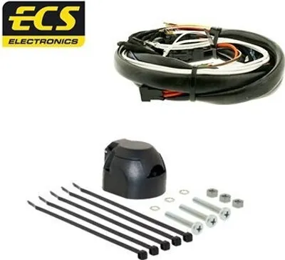 Produktbild von ECS VW270FB Elektrosatz Anhängerkupplung E-Satz für VW Transporter V Pritsche / Fahrgestell (7JD, 7JE, 7JL, 7JY, 7JZ, 7FD) Anhängevorrichtung