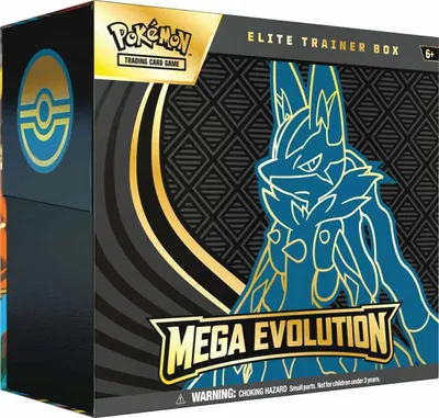 Obrázek produktu pro Pokémon TCG: Mega Evolution Elite Trainer Box (Mega Lucario)