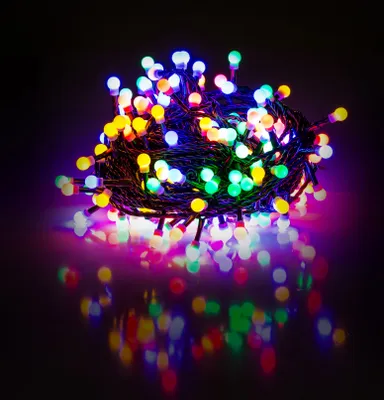 Obrázek produktu pro RETLUX RXL 221 Vánoční řetěz 100LED cherry, časovač 6/18 h, celková délka kabelu 15 m, délka osvětleného kabelu 10 m, délka přívodní šňůry 5 m, barva světla multicolor, krytí IP 44