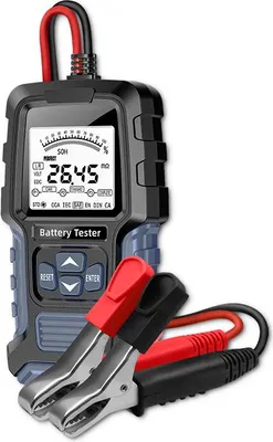 Immagine prodotto di Qoltec Digital load tester with LCD display | 12V | 24V | 3Ah-250Ah