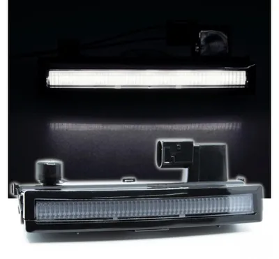 Immagine prodotto di 1 luce di posizione anteriore a LED per parasole, 24 V, per Scania R/S/G (dal 2016), con connettore, luce bianca