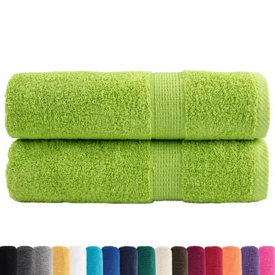 Immagine prodotto di Asciugamani Premium SOLUND 2 pz Verdi 50x100 cm 600 g/m²