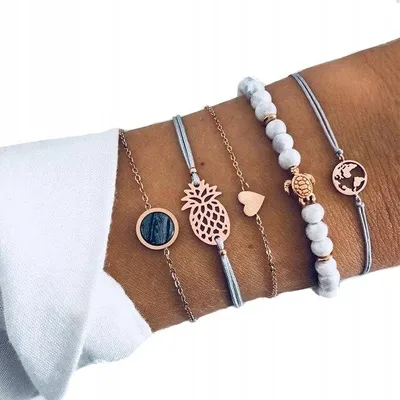 Produktbild von BOHO RETRO PUNK Charms ARMBAND SET 67