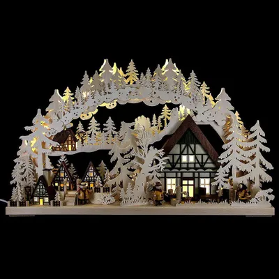 Immagine prodotto di arco di candele 3D grande, Dörflein