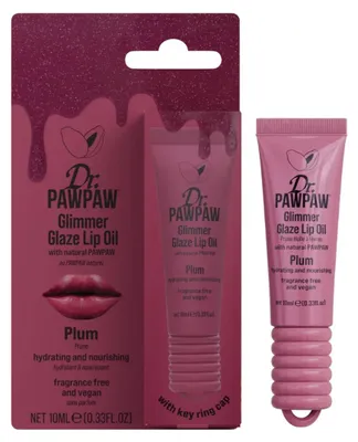 Imagen del producto de Dr. PawPaw, Esmalte brillante, Hidratante y luminoso, Bálsamo labial, Ciruela, 10 ml