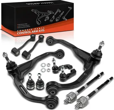 Image de Frankberg 1x Jeu de Bras de Suspension (Essieu Avant) pour Dodge Nitro, Jeep Cherokee KK 2.8L, 3.7L, 4.0L 2006-2013