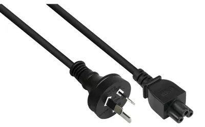 Produktbild von Alcasa P8205-S018 Stromkabel Schwarz 1,8 m Netzstecker Typ I C5-Koppler (P8205-S018)