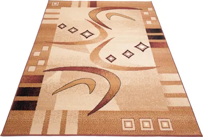Obrázek produktu pro Tapiso koberec ATLAS moderní krémově hnědý béžový obývací pokoj ÖKOTEX 100 x 200 cm