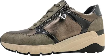 Produktbild von Jana Damenschuhe Schnürschuhe Sportive Braun Freizeit, Schuhgröße:37 EU
