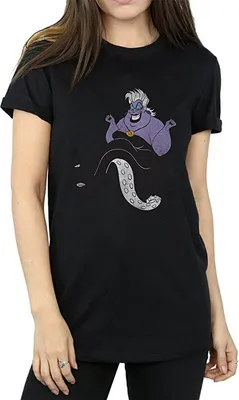 Produktbild von The Little Mermaid - T-Shirt für Damen BI1656 (XL) (Schwarz)