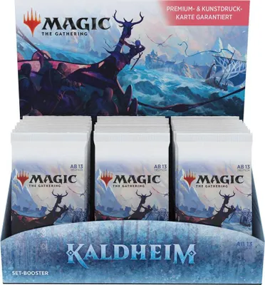 Produktbild von WOTCC86381000 - Magic the Gathering: Kaldheim Set-Booster (30er-Display) - DE, ab 13 Jahren